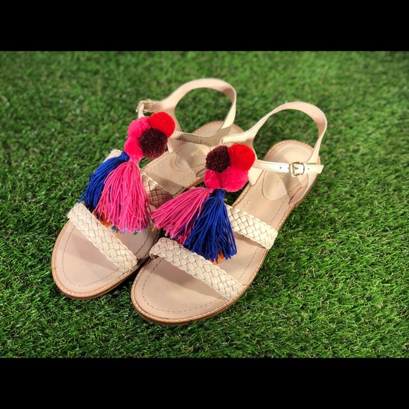 kate spade Shoes - Kate Spade New York Sunset Tassel Flat Sandal